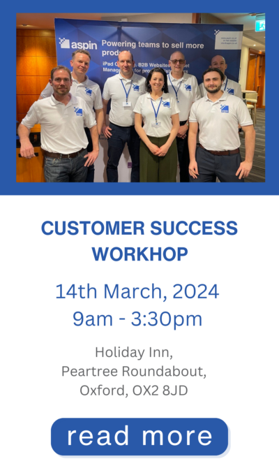 Customer Success Workshop in Oxford