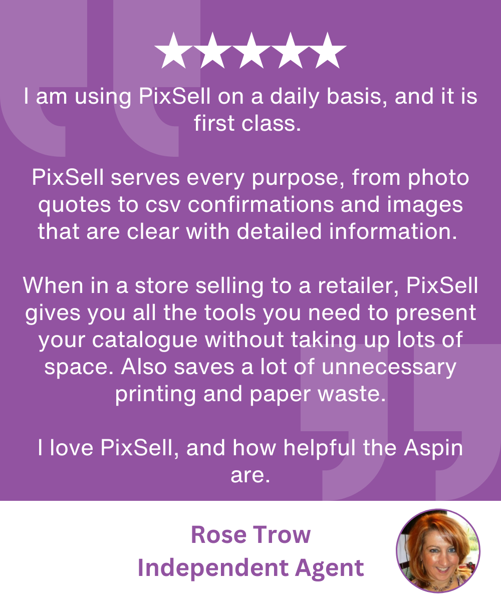 PixSell Sales App review from Rose Trow