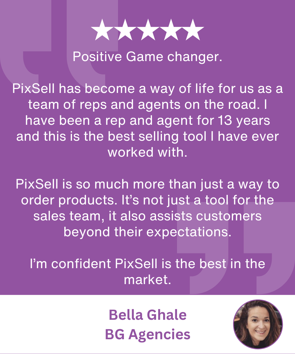 PixSell Sales App review from Bella Ghale