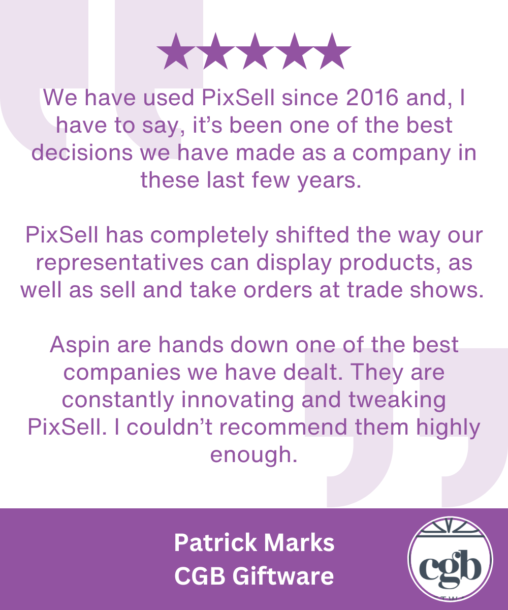PixSell Sales App review from Patrick Marks