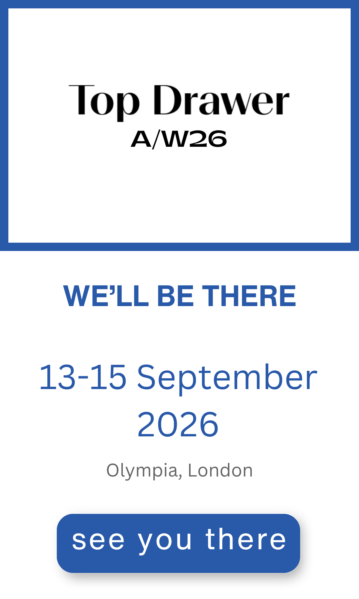 Aspin will be exhibiting at Spring Fair 2027